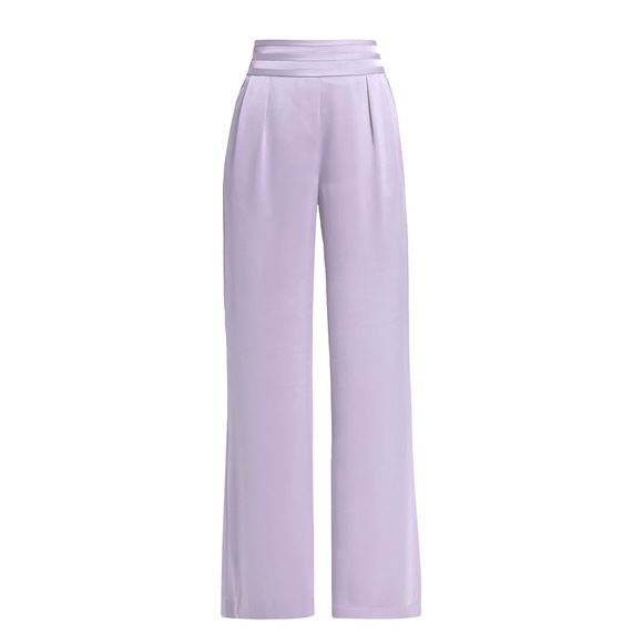 Ramy Brook Satin Joss Wide-Leg Pants - Picture 13 of 16